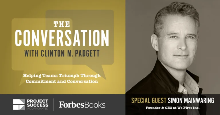 Great Brands Lead With We: A Conversation with Simon Mainwaring